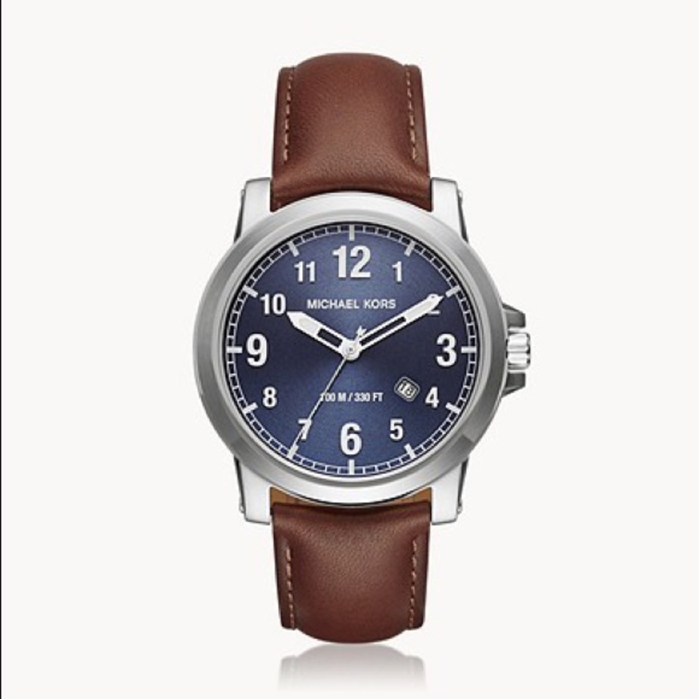 NWT: Michael Kors Payton Brown Watch